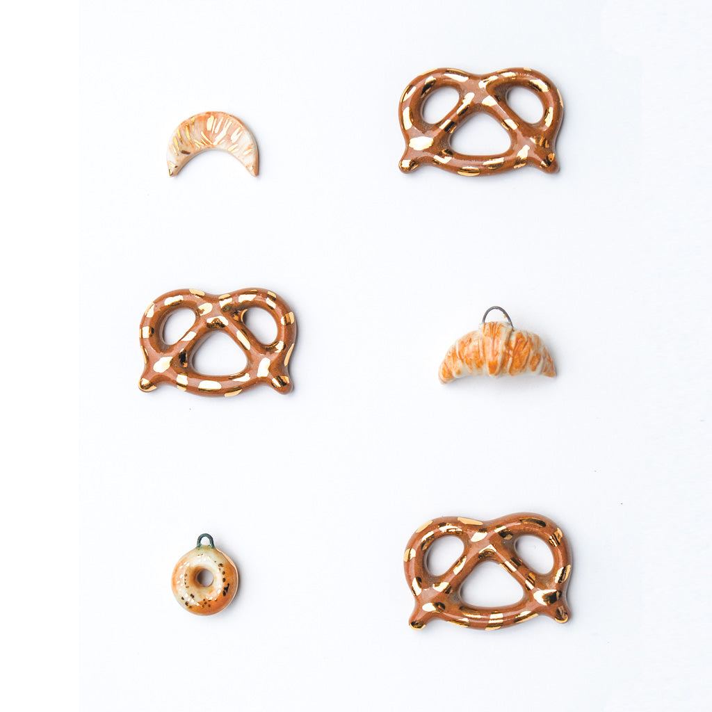 Pretzel Dangle Earrings