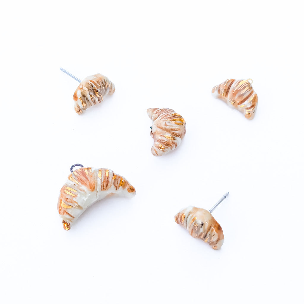Croissant Mini Charm Necklace