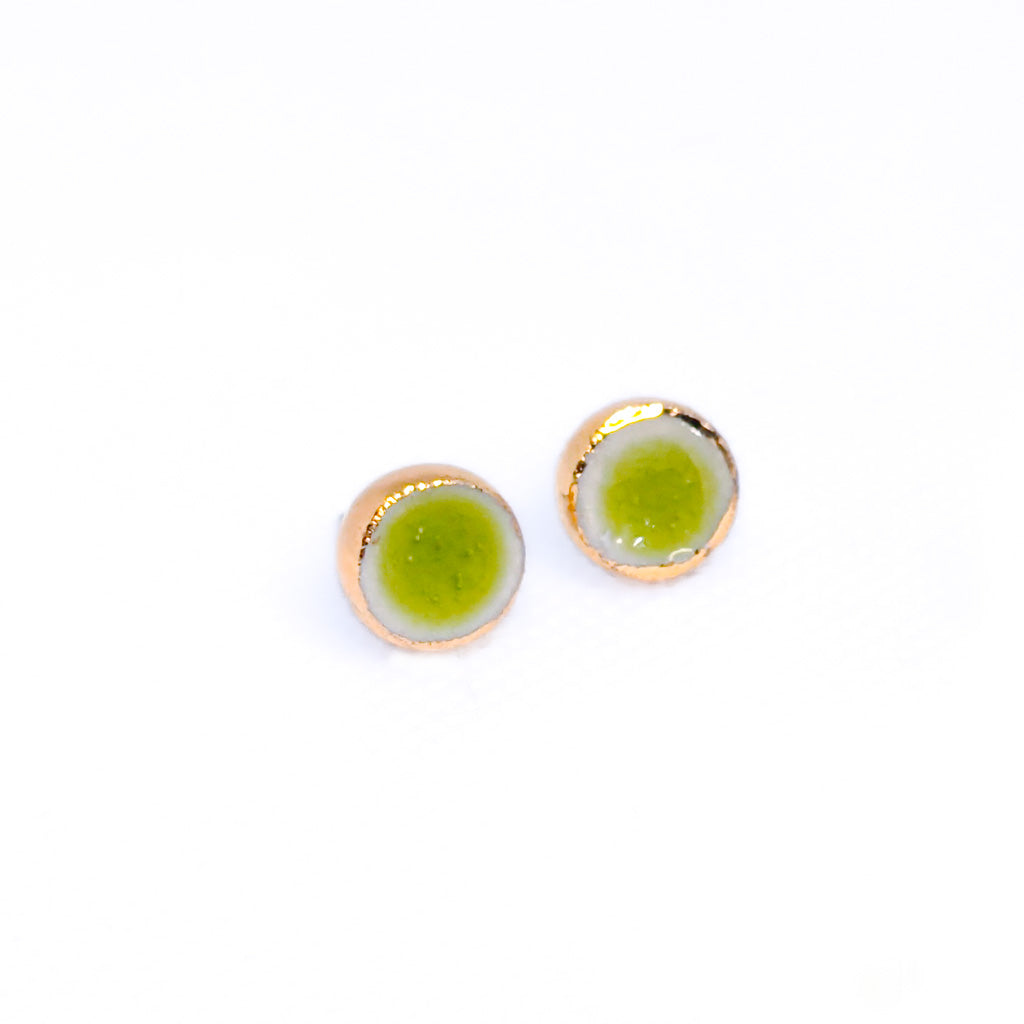 Jade Pool Studs