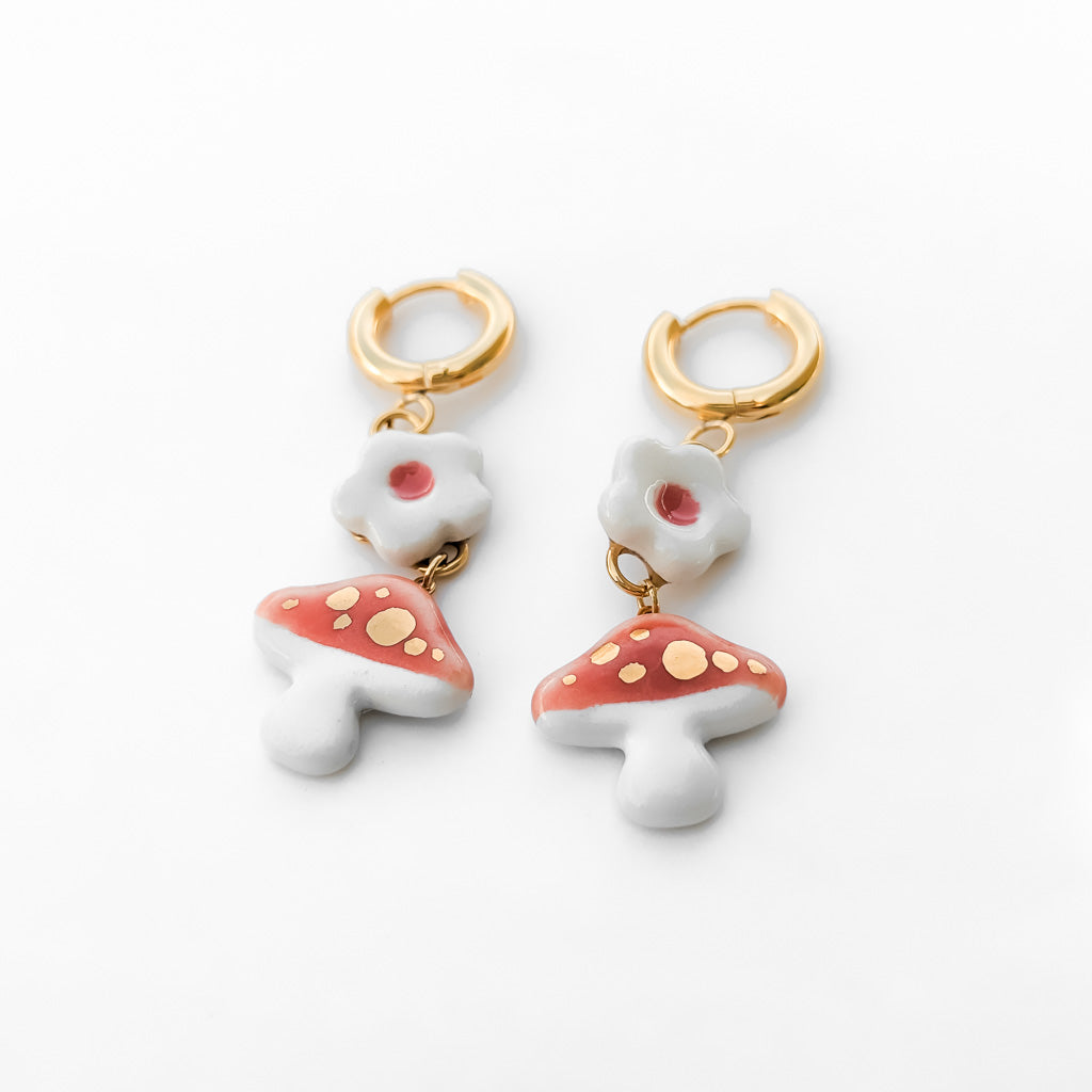 Magic Mushroom Danglies