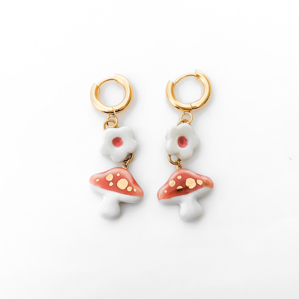 Magic Mushroom Danglies