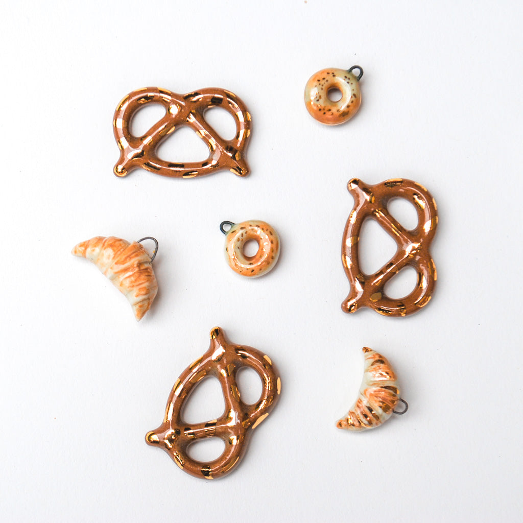 Super Pretzel Charm Necklace