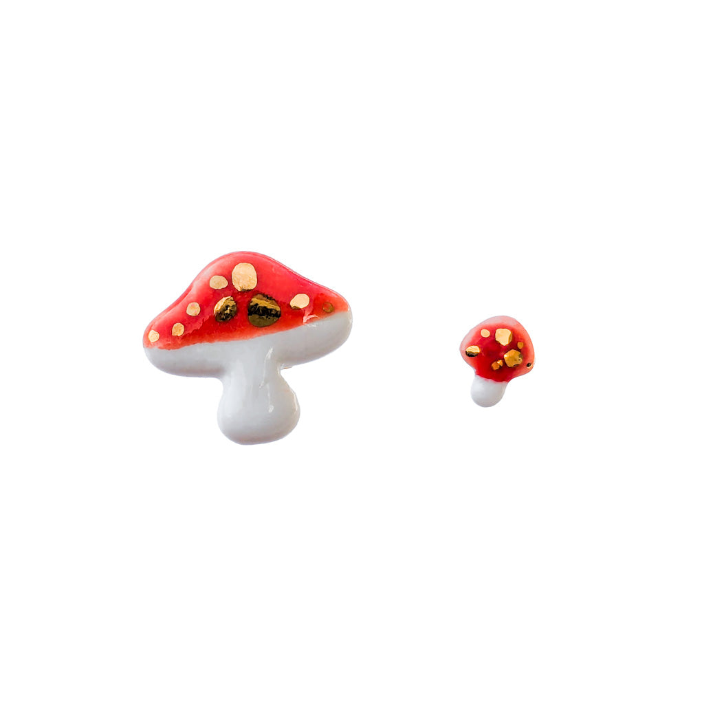 Microdose Mushroom Micro Studs
