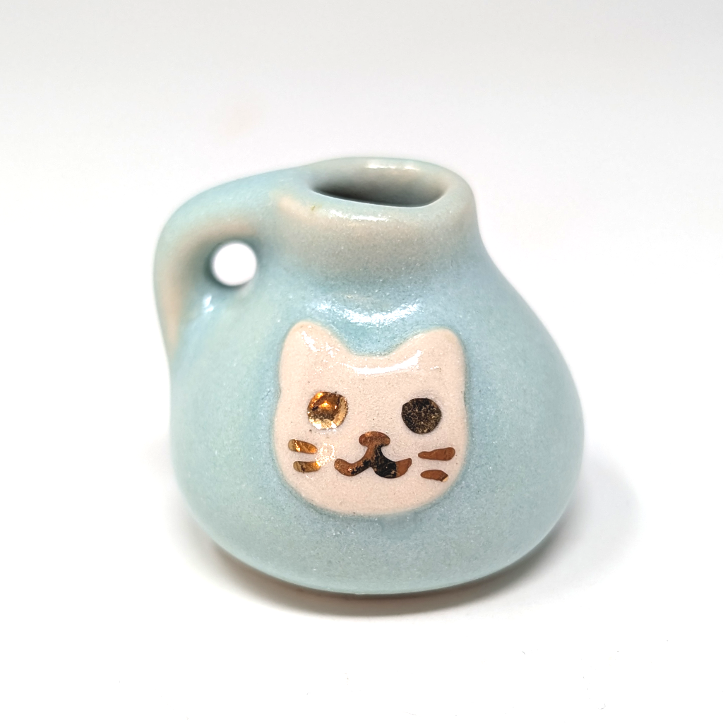 Pastel Cats Mini Vases