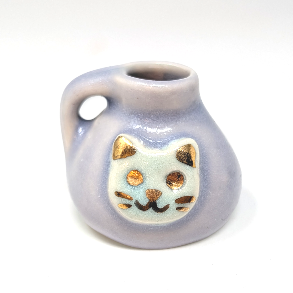 Pastel Cats Mini Vases