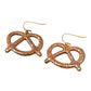 Pretzel Dangle Earrings
